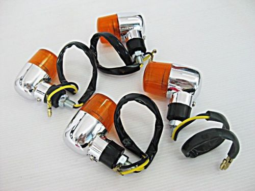 Suzuki gs1150 gs1100 gs850 gs750 gs700 gs650  amber turn signal 12v. 4pcs