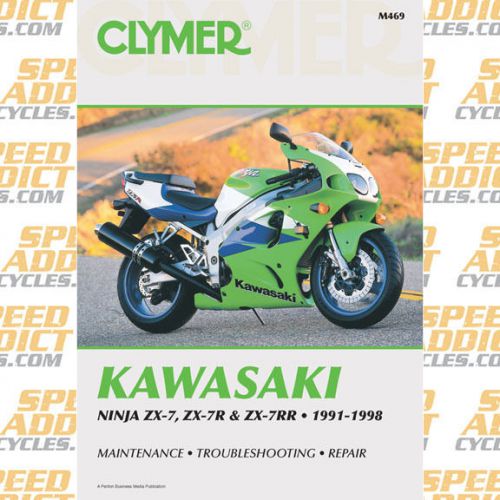 Clymer m469 service shop repair manual kawasaki zx/ ninja 91-98