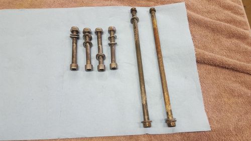 Banshee upper and lower a arm bolt set stainless