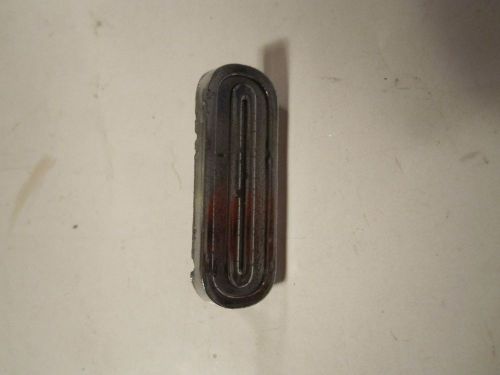 1965 mercury comet, cyclone rear deak lid letter &#034;o&#034; used