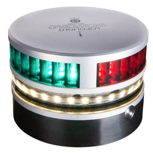 Lopolight 200-007s tri-color with anchor light &amp; strobe 2nm