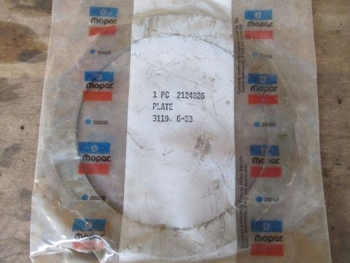 Nos mopar a/t  front or rear clutch disc  plate pn 2124826