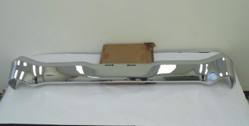 1956 chevy stw smoothie rear bumper  *triple plated* original *sold as is