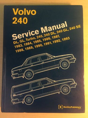 Volvo 240 service manual &#039;83 - &#039;93