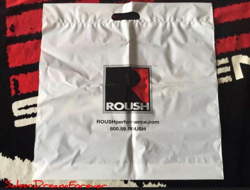 Roush performance large plastic bag from 2014 mustang 5.0 boss cobra svt gt