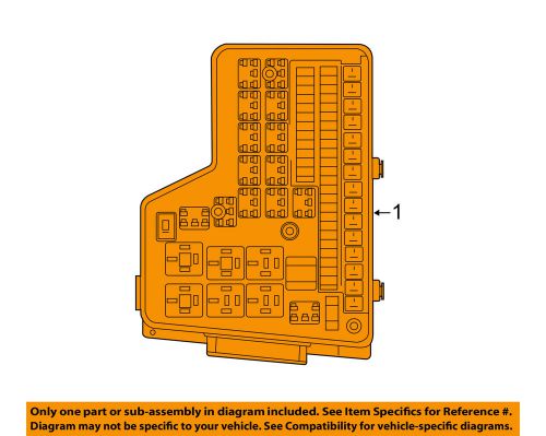 Dodge chrysler oem 2003 ram 1500 electrical-junction block 56045433ai