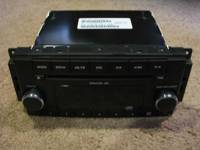 2011 dodge caravan am/fm radio cd stereo audio player p/n p05091224ad free ship