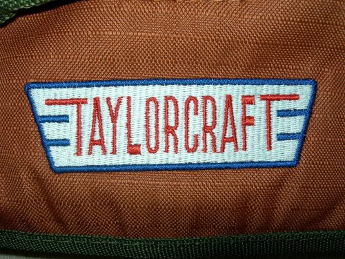 Taylorcraft logo/taylor cub/bc-12d &#034;new all black&#034; !!!!! tool roll