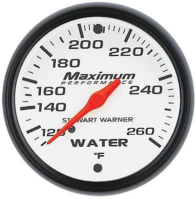 Stewart warner maximum performance series analog gauges 114556