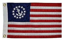 Taylor-made products us yacht ensign sewn boat flag (12&#034; x 18&#034;)