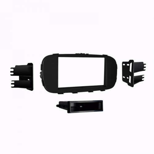 Metra 99-7360b 2014-up fits kia soul single din dash install kit - matte black