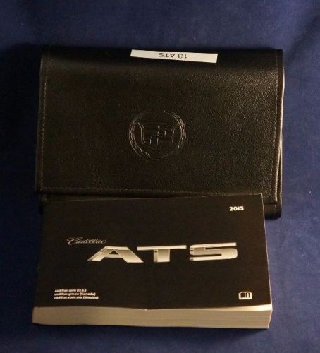 2013 cadillac ats owner&#039;s manual