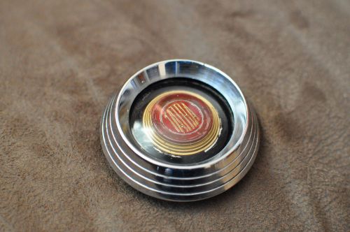 Tatra 603 steering wheel logo vintage emblem badge chrome horn button trim