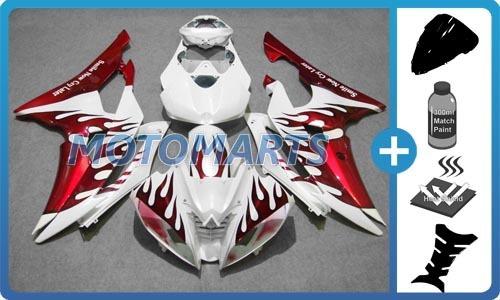 Bundle for yamaha yzf 600 r6 08 09 10 injection body kit fairing & windscreen ac