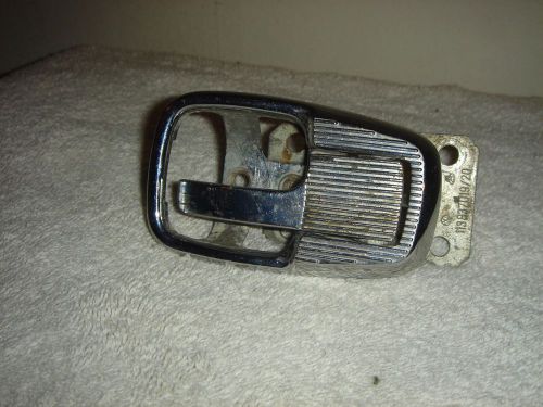 Vintage vw karmann ghia right inside door release w frame 67-70