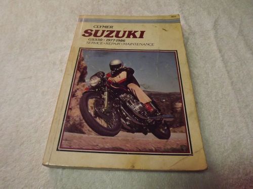 Suzuki (clymer) gs550 77-86 service manual