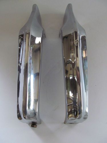 1964 chevrolet bumper guards chrome rear impala oem  super sport ss 409 4