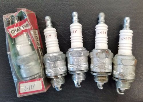 Single (1) new plugs from old stock spark plugs in box champion j-11y