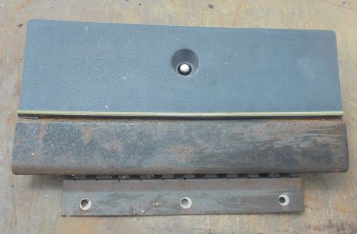 1971 1972 1973  mustang glove box door w/ hinge latch coupe fastback mach1 71-73