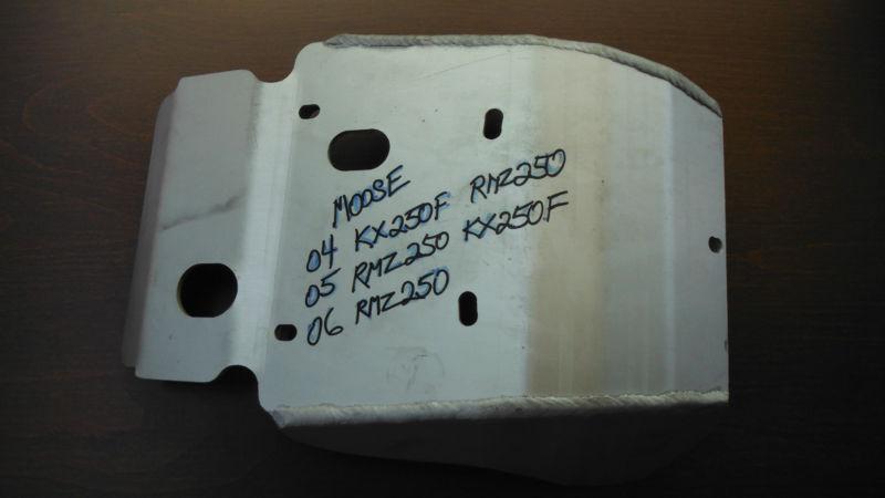 Moose kx250f rmz250 kxf250 rmz 250 skid plate --bash plate  fits 04-06