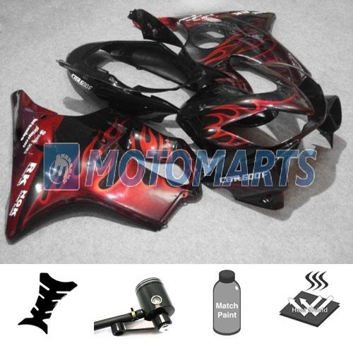 Bundle inj fairing w/ brake fluid reservoir for honda cbr600 f4i 04 05 06 07 eaa