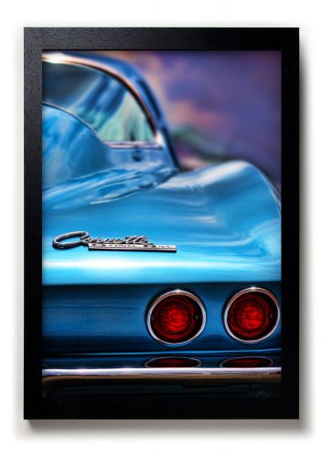 1965 chevrolet corvette stingray photo print 13x19 mancave garage vette &#039;65 art