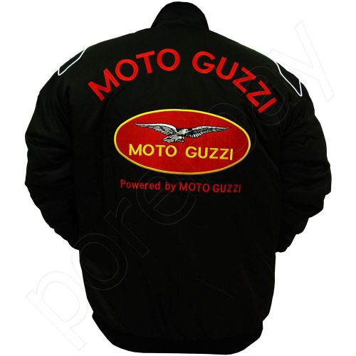 Moto guzzi motorcycle sport team racing jacket #jkmg01