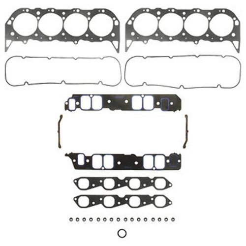 Nib omc 7.4l &amp; 8.2l v8 gm efi gen vi gasket head set w/rect int. port 17205