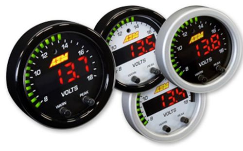 X-series volt gauge 8 ~ 18v