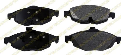 Monroe fx869 brake pad or shoe, front-monroe prosolution semi-metallic brake pad