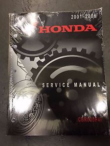 Honda cbr600f4i service manual 2001-2006 (new &amp; sealed)