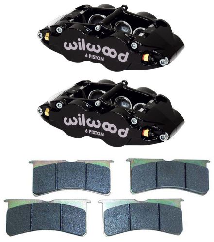 New wilwood narrow superlite 6r brake calipers &amp; pads,radial mount,1.25,off-road