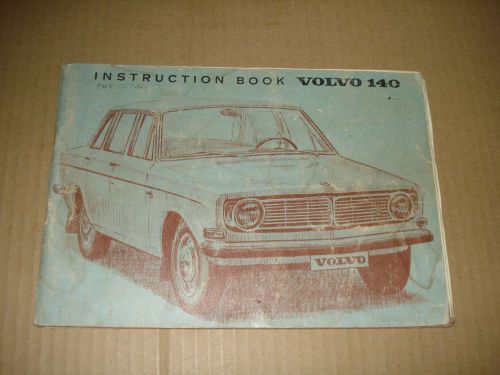 1968? volvo 140 instruction book