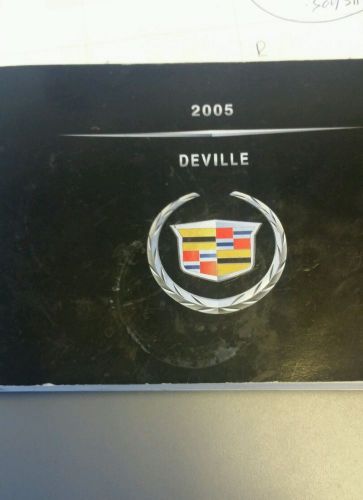 2005 cadillac deville owners manual