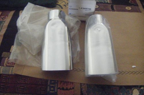 Nos 1969-70 chevelle  orig.  gm  &#039;396&#034; &#034;454&#034;   pair big block exhaust entensions