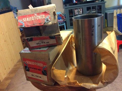 Lot of 2 engine cylinder liner-sleeve sealed power sl 74 m