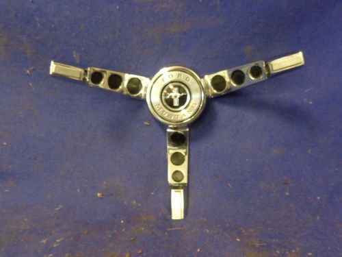 1965 1966 ford mustang horn ring wheel center, n.o.s