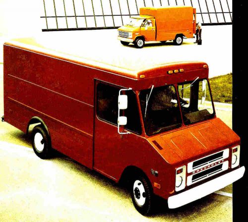 1984 chevy hi-cube &amp; step van steel body brochure -p20-p30-g30