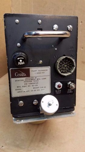 Rare cesnna sr-12a rmi converter -pn 582606-0102 with tray  free shipping