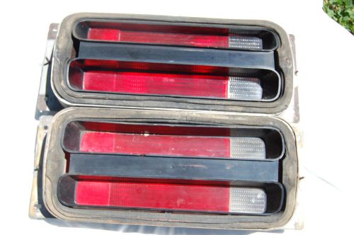 1970 1971  plymouth duster  original tail light set