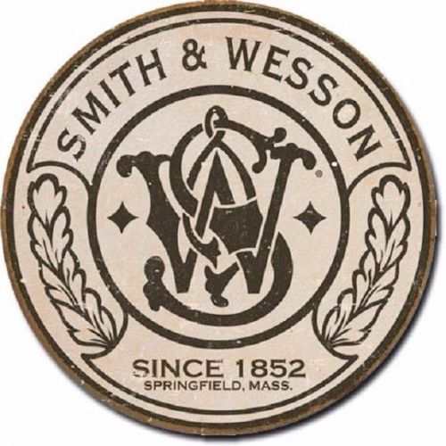 Smith &amp; wesson metal revolver gun ammo rifle pistol safe man cave ammunition