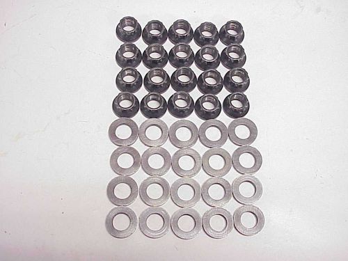 20 arp metric 12-point head flange nuts m10-1.25 &amp; 20 washers nascar