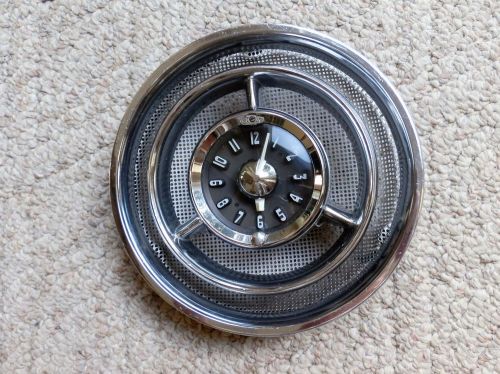 Pontiac clock and speaker grill 1952 1953 1954