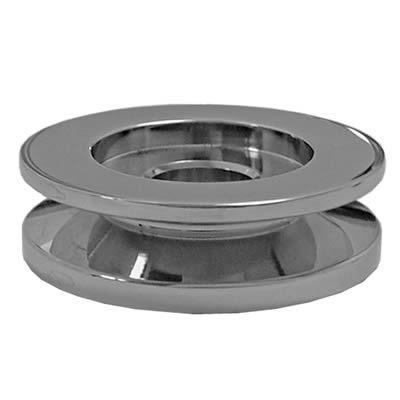 Tuff stuff alternator pulley steel chrome 1-groove v-belt .664" bore 2.25" dia