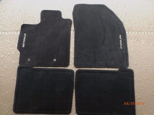 Toyota prius 3rd generation oem black floor mats