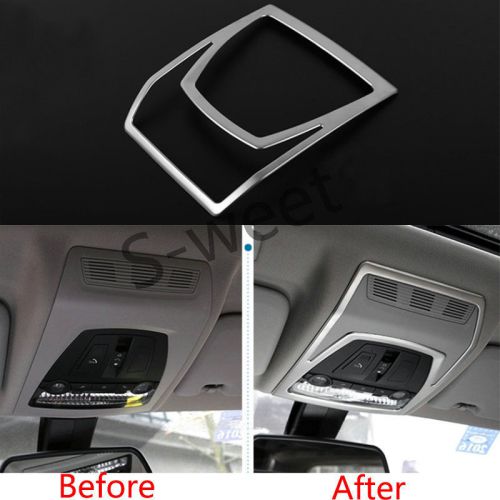 Interior front reading lamp cover frame trim for bmw 7 series f01 f02 2010-2015