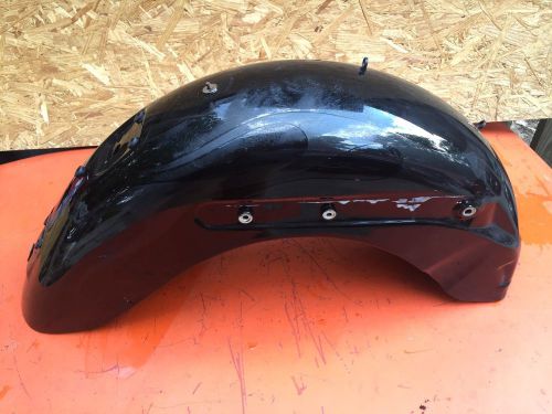 1987-2007 honda shadow sabre vt1100 vt 1100 rear fender - flames 2004