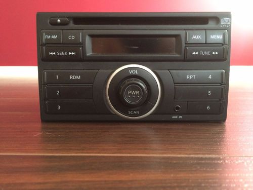 Nissan radio cd player aux cy12f 28185-zt50d