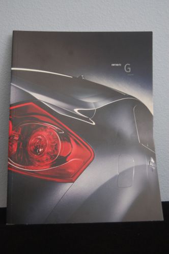 Infiniti g sedan dealer brochure 2007