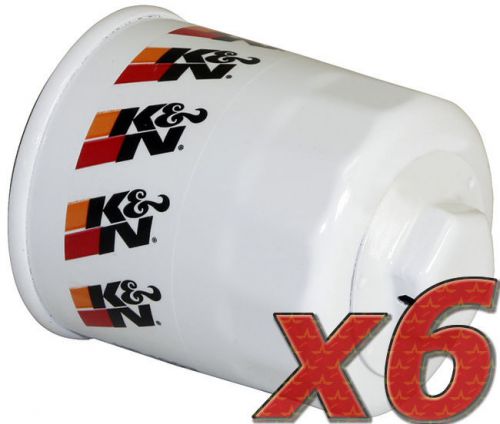 6 pack: oil filter k&amp;n hp-1003 (6) for auto/truck applications
